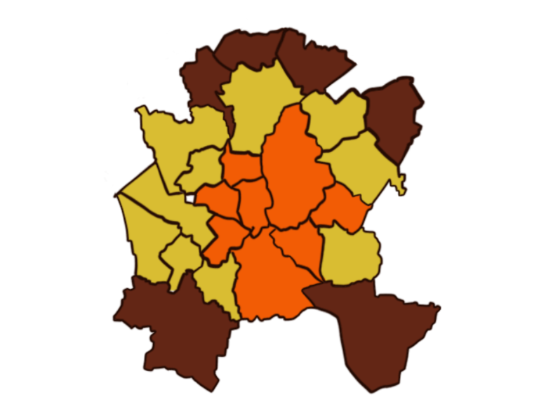 Carte du pays voironnais